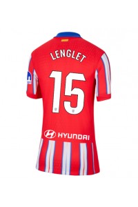 Fotbalové Dres Atletico Madrid Clement Lenglet #15 Dámské Domácí Oblečení 2024-25 Krátký Rukáv